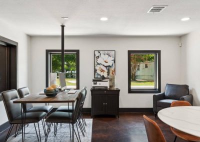 Resident business center at Aldea Manufactured Home Community in Fort Worth, Texas